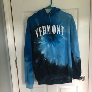 NEW Tie Dye Vermont Sweatshirt